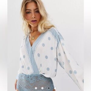 Free People bodysuit size S